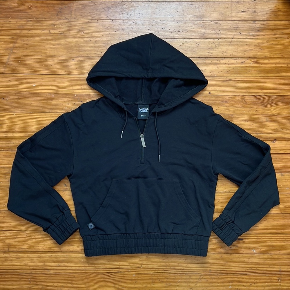 Doughnuts & Deadlifts Crop Hoodie